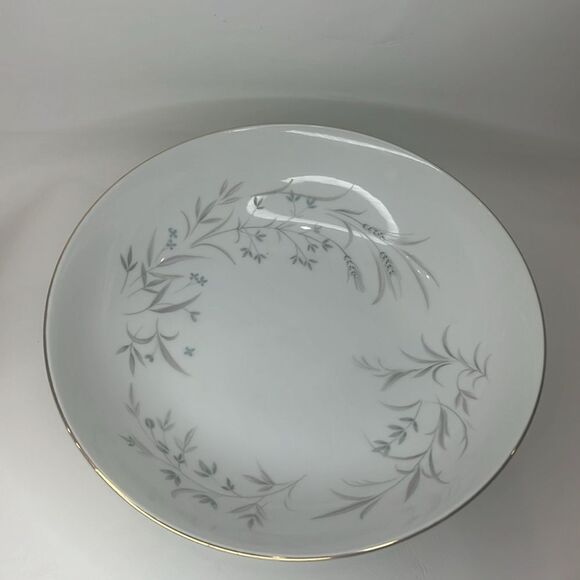 Wentworth Fine China Japan Gold Trim 9 1/4 In Serving Bowl 2 1/4 In Tall 8905 - Picture 2 of 7